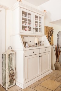 Shabby Chic Vitrine Kommode